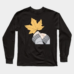 Autumn leaf Long Sleeve T-Shirt